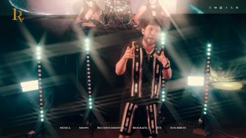 Luis R Conriquez website preview